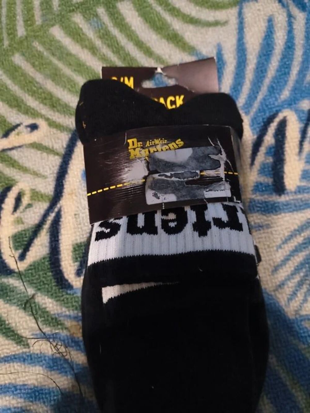 Dr. Martens AirWair Black & White Socks 3 Pack